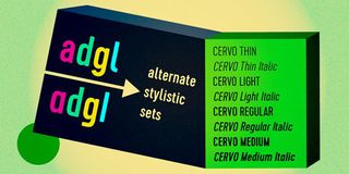 Cervo font