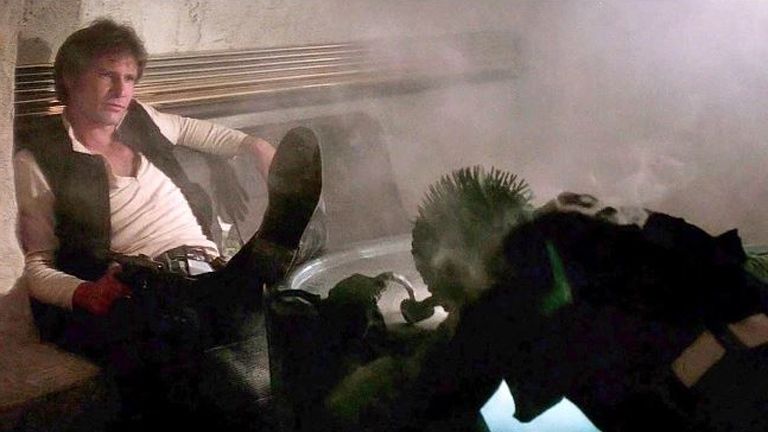 Han is the only one that shoots!