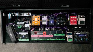 Kim Thayil's Soundgarden pedalboard circa 2012