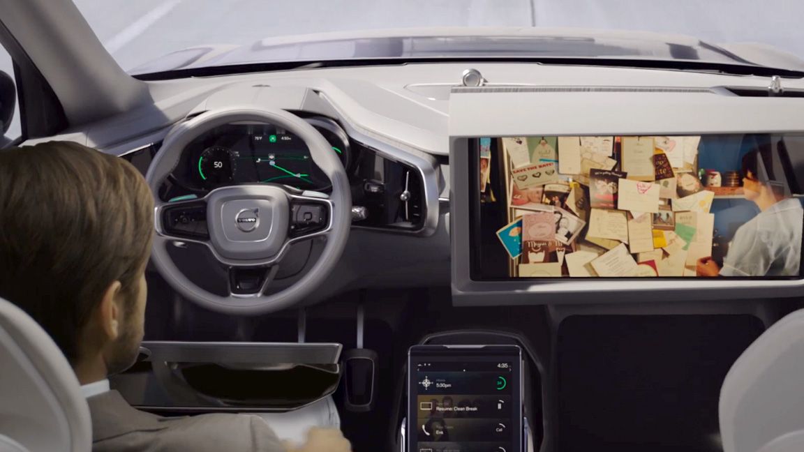 Volvo's selfdriving cars will pick your incar entertainment, too