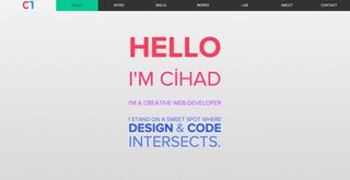 Web design portfolios - Cihad Turhan