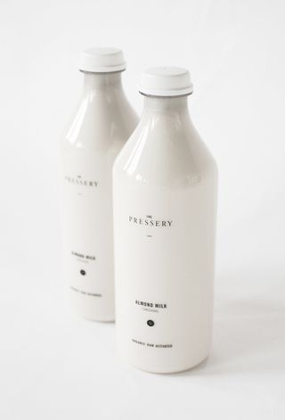 almond milk branding