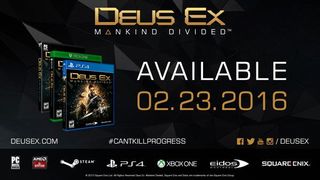 Deus Ex Mankind Divided release date