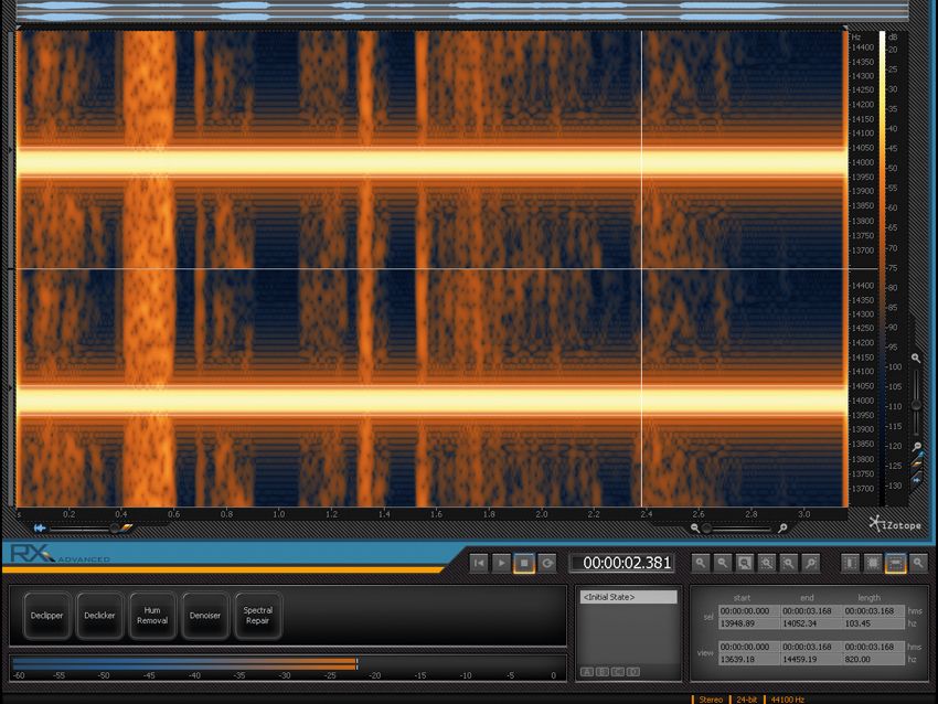 RX enables you to eliminate those troublesome high frequencies.