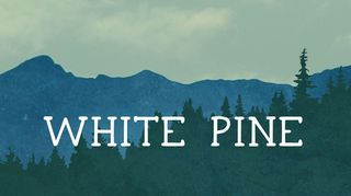 Free font: White Pine