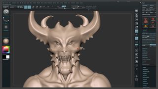 How to sculpt a demon in ZBrush