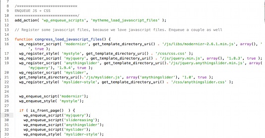 Make sure you use the wp_enqueue_style() and wp_enqueue_script() functions