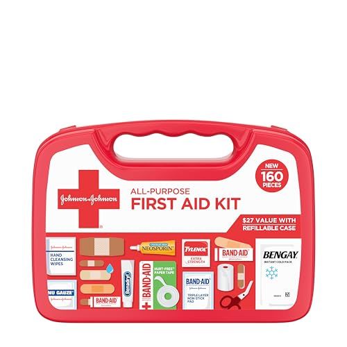 Band-Aid All-Purpose Portable Compact First Aid Kit