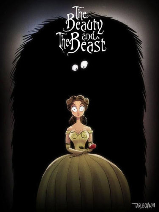 Disney films Tim Burton style: Beauty and The Beast