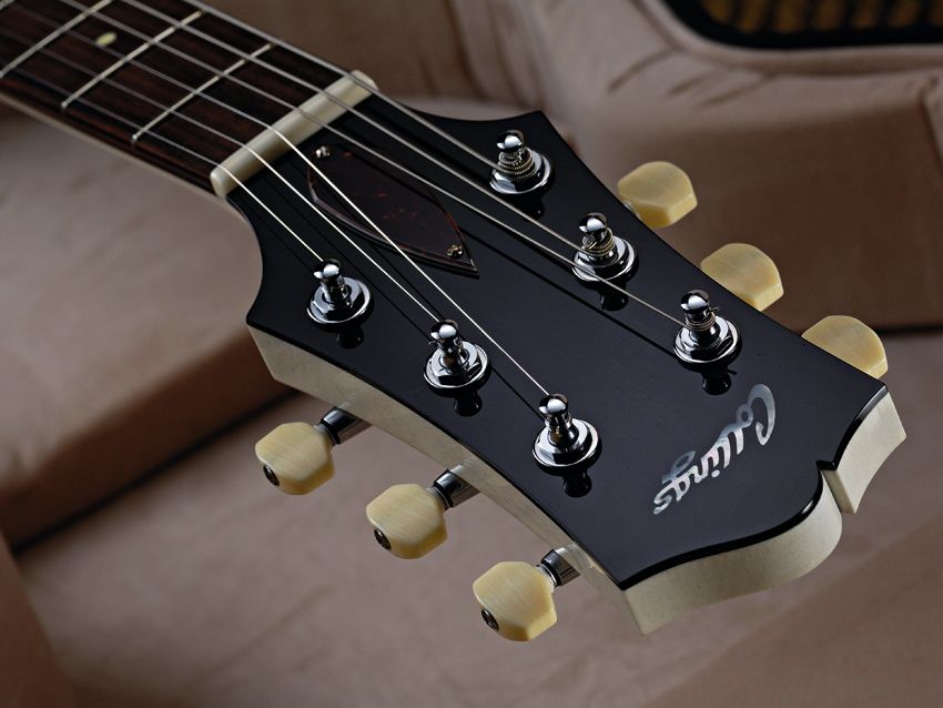 The Collings' build quality far outstrips that of an original '57 Junior.