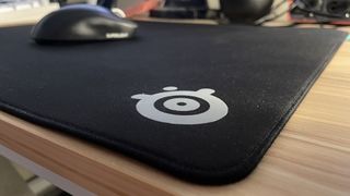 Steelseries QcK Performance Balance mouse pad on desk