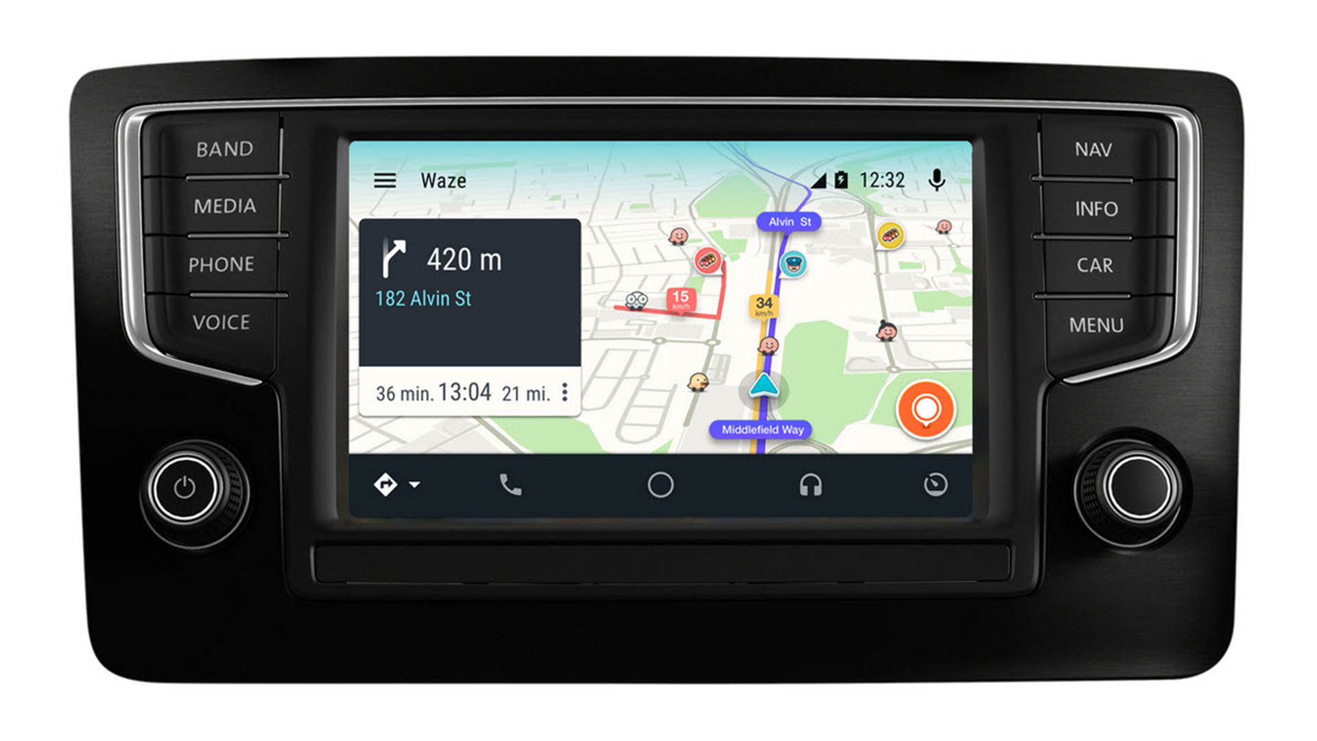 Waze for Android Auto