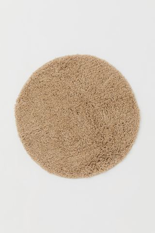 H&M home deep pile bath mat