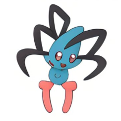 A horrifying, AI-generated Pokemon that looks like it's begging for the sweet release of death.