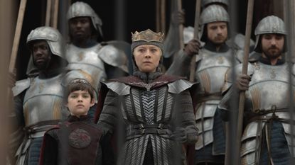 Emma D'Arcy as Rhaenyra Targaryen in House of the Dragon season 3 episode 8