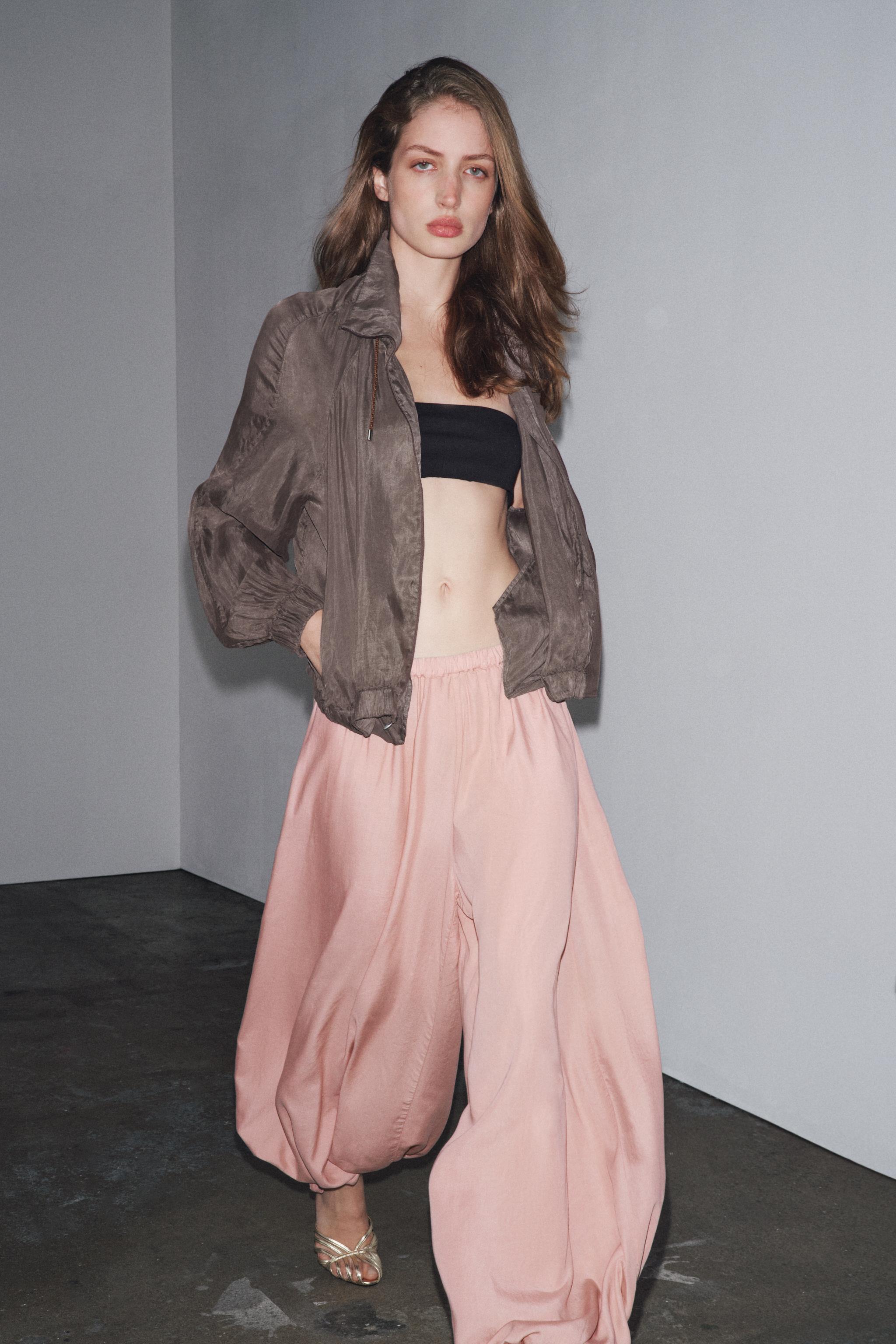 Zw Collection Flowing Balloon Trousers