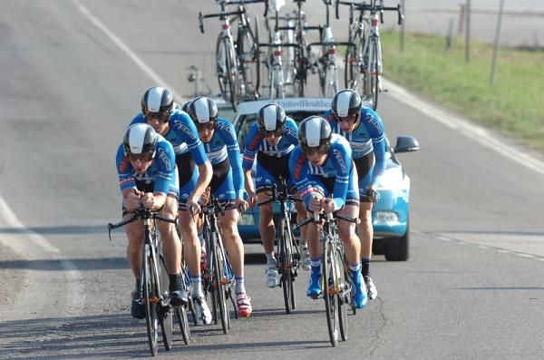 UnitedHealthcare in the team time trial