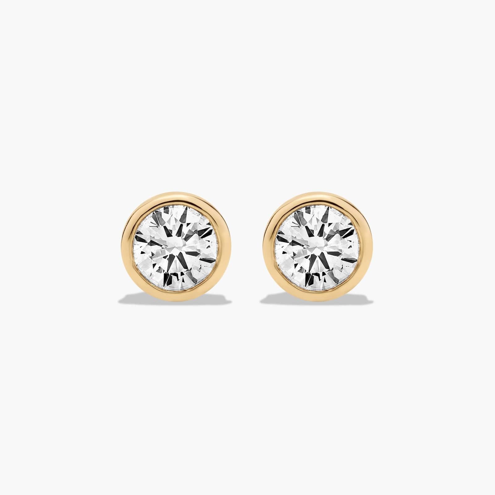 James Allen, Bezel 0.75 CTW Lab-Grown Diamond Stud Earrings