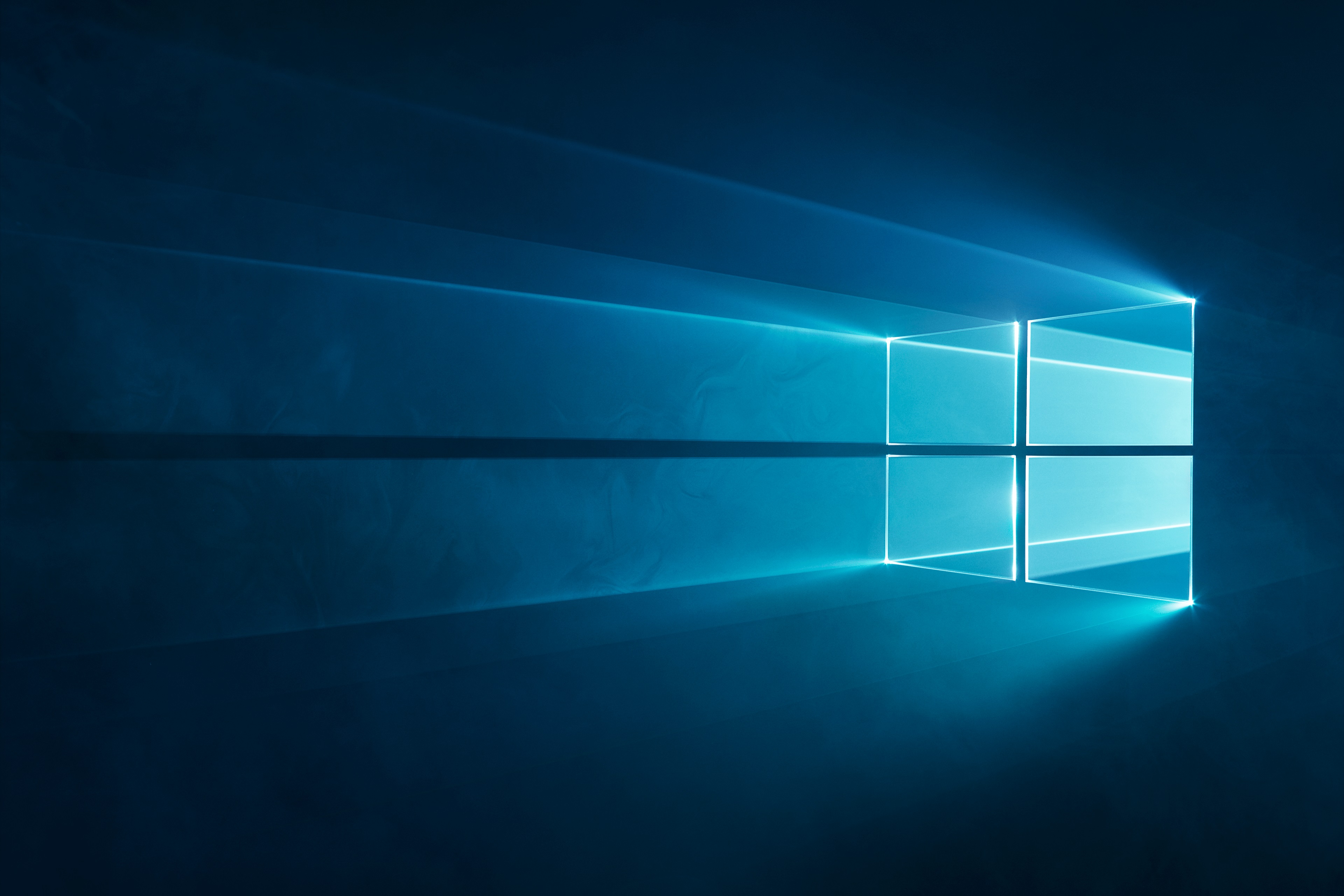  I was shocked to find out the Windows 10 desktop background wasn't computer generated, but a picture of lasers being shot through an actual window 