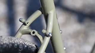 Genesis Croix de Fer seat stays with fender and rack mounts