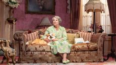 Penelope Wilton as the Queen Mother in Backstairs Billy 