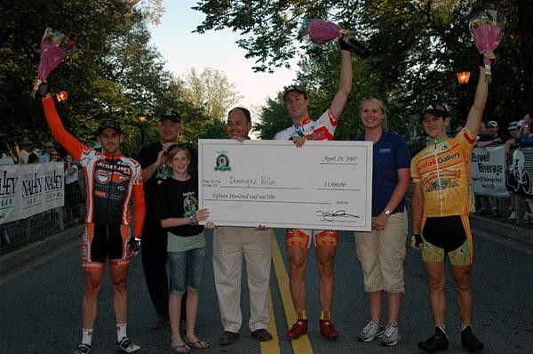 The Roswell podium