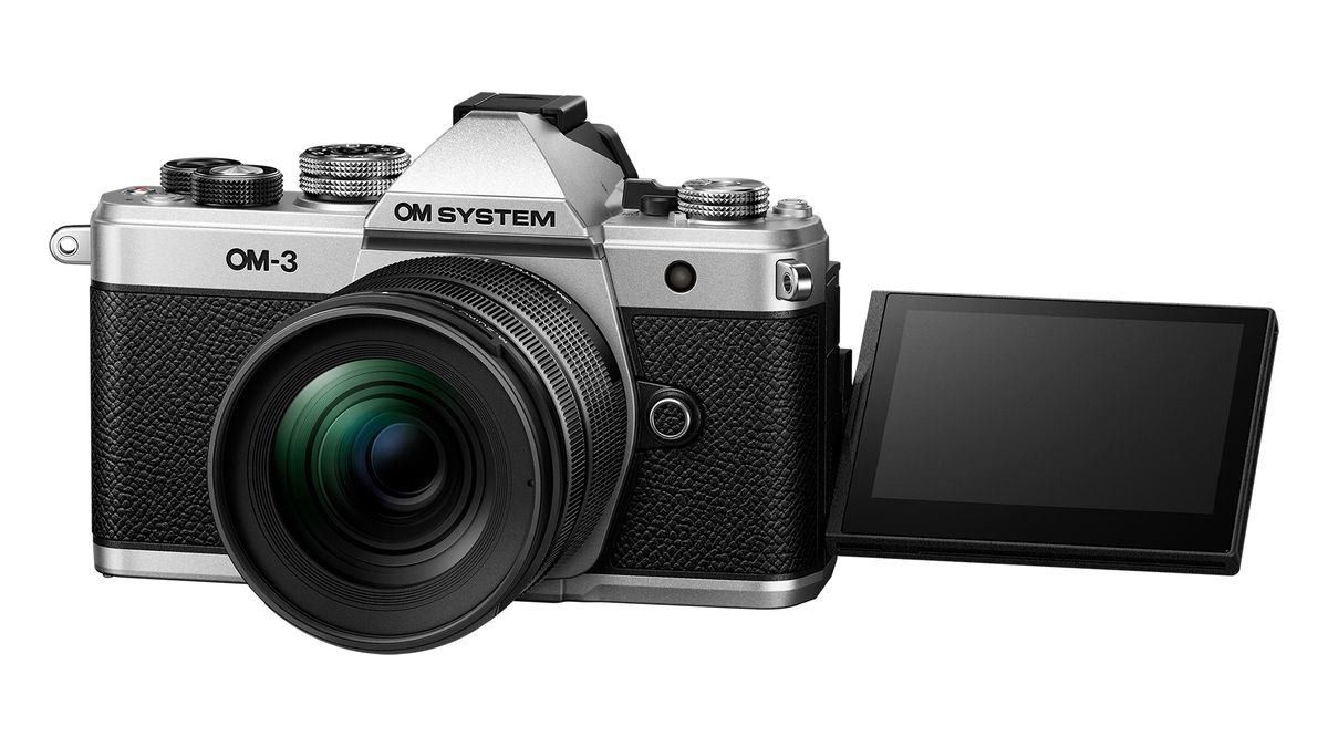 OM System OM-3 against a white background