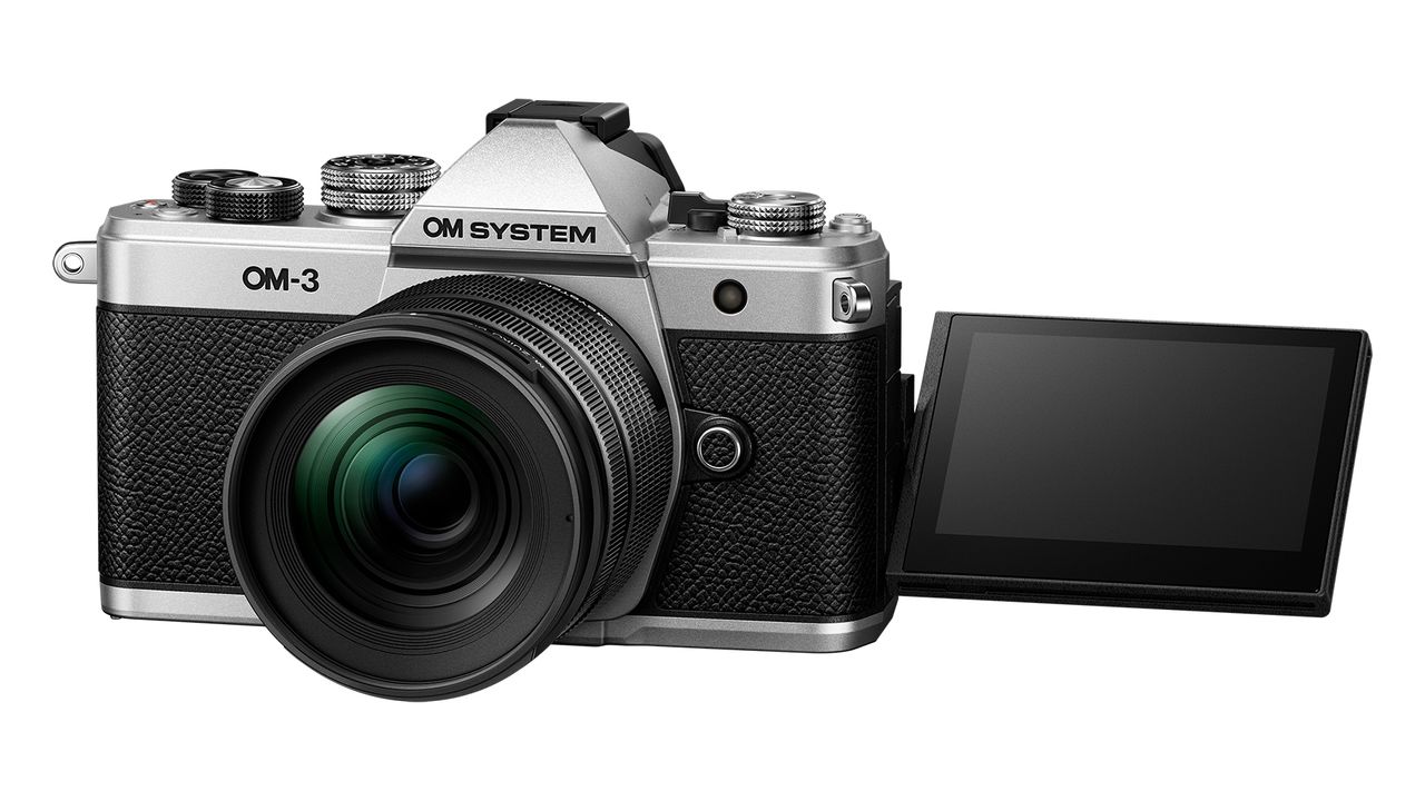 OM System OM-3 against a white background