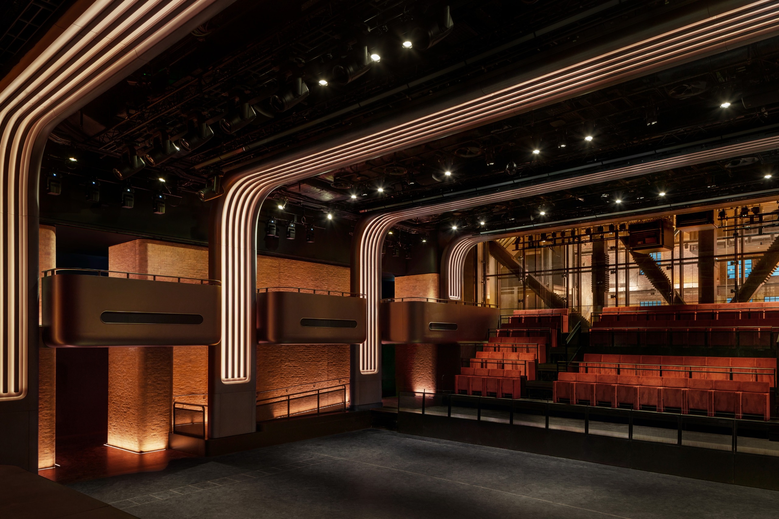 The event space at Apple Music Hall, Battersea