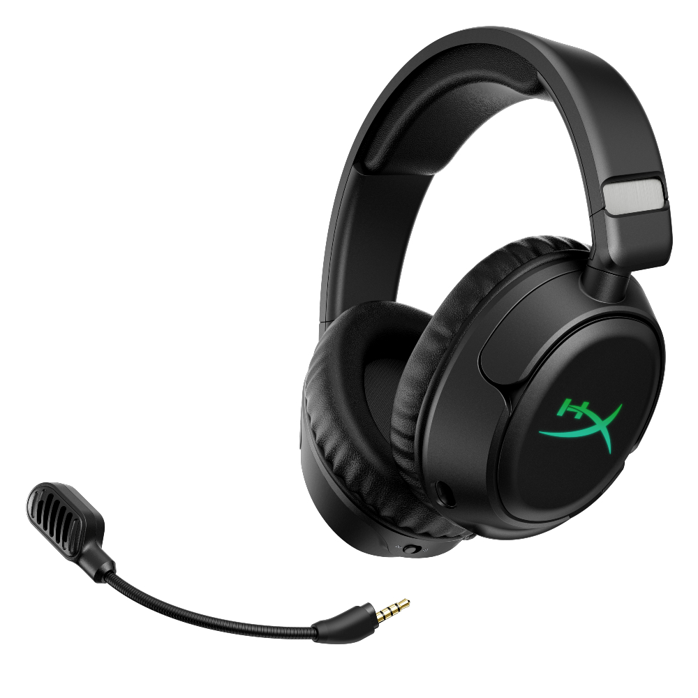 Render of the HyperX Cloud Flight 2 Wireless (Xbox) gaming headset.