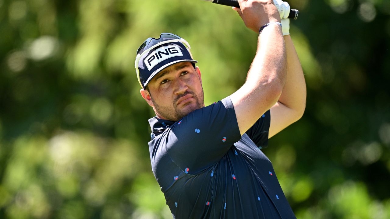 Thriston Lawrence during the fourth round of the BMW International Open