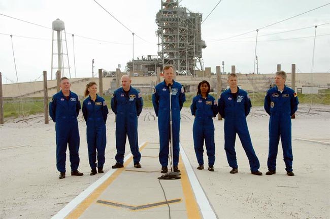 NASA Begins Mock Countdown for Next Shuttle Launch