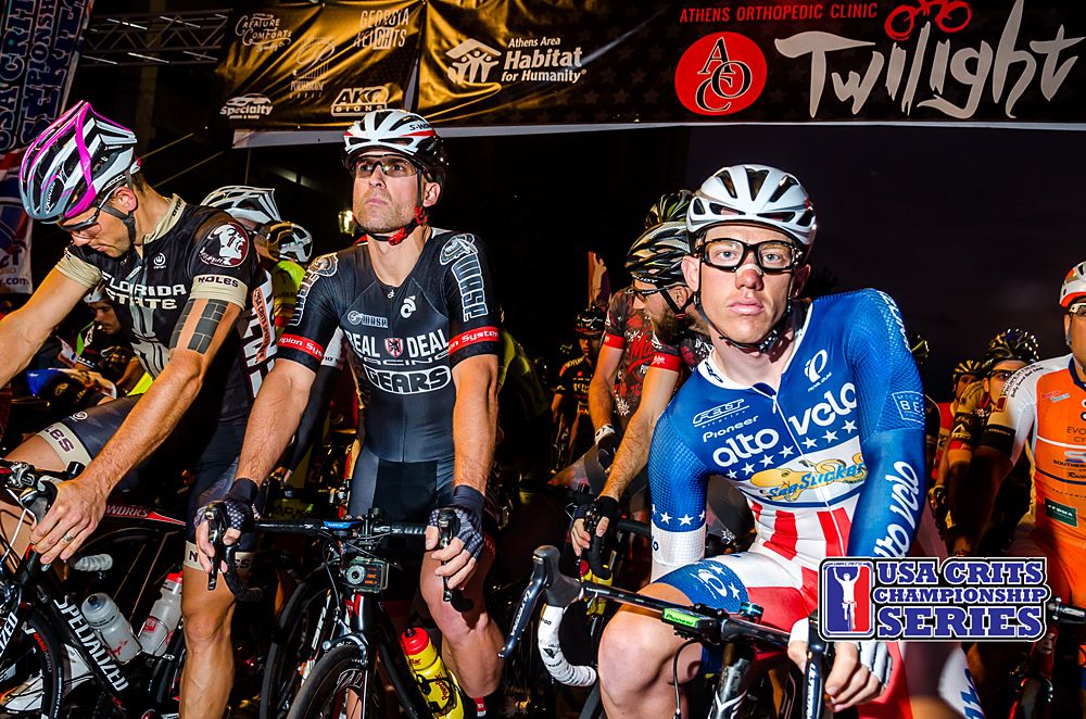 The men on the start line