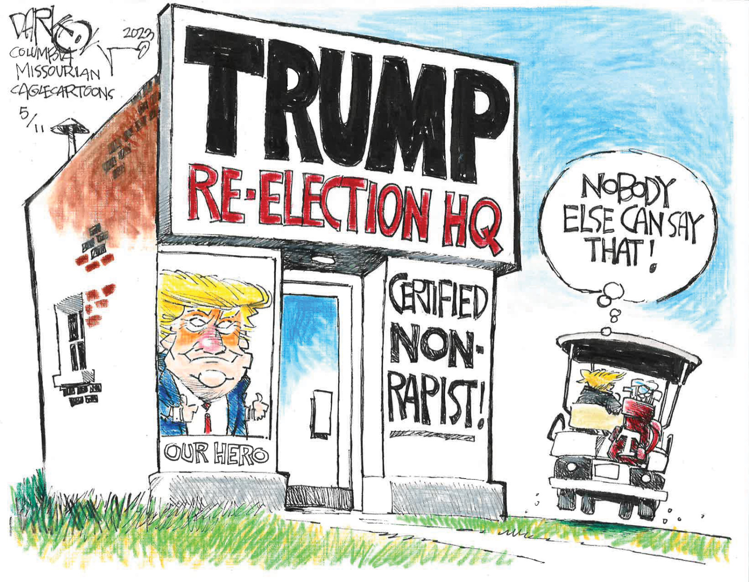 Political Cartoon