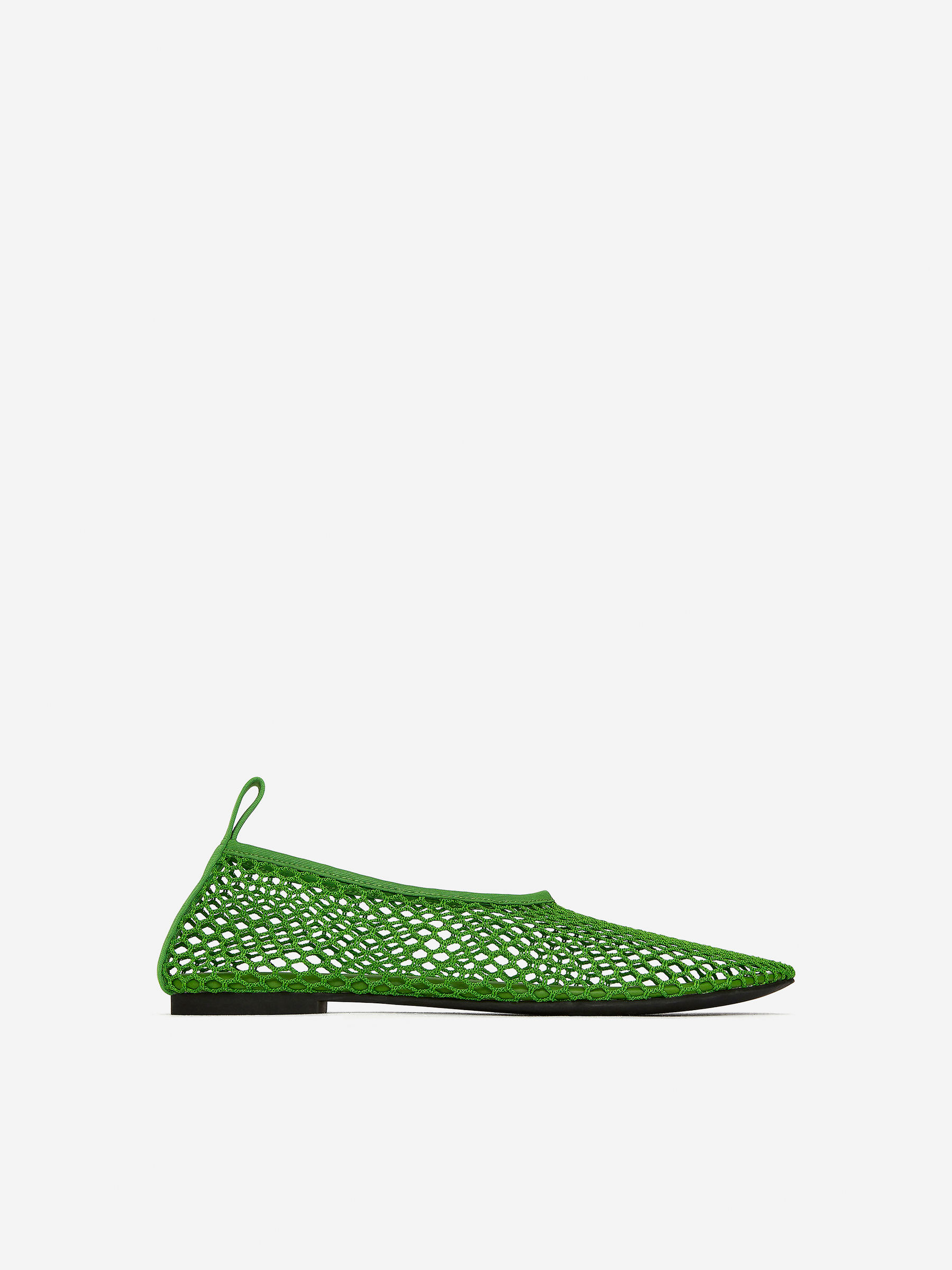 Fishnet Ballet Flat 
 Green 
 Women 
 Arket Gb