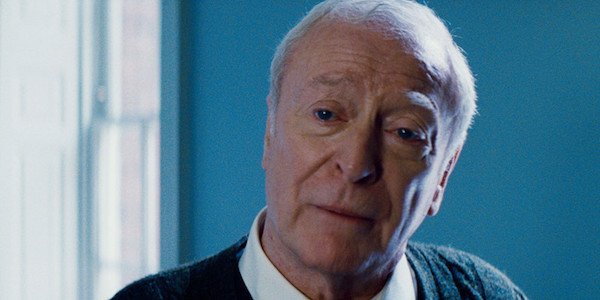 Michael Caine as Alfred Pennyworth in the Dark Knight Rises