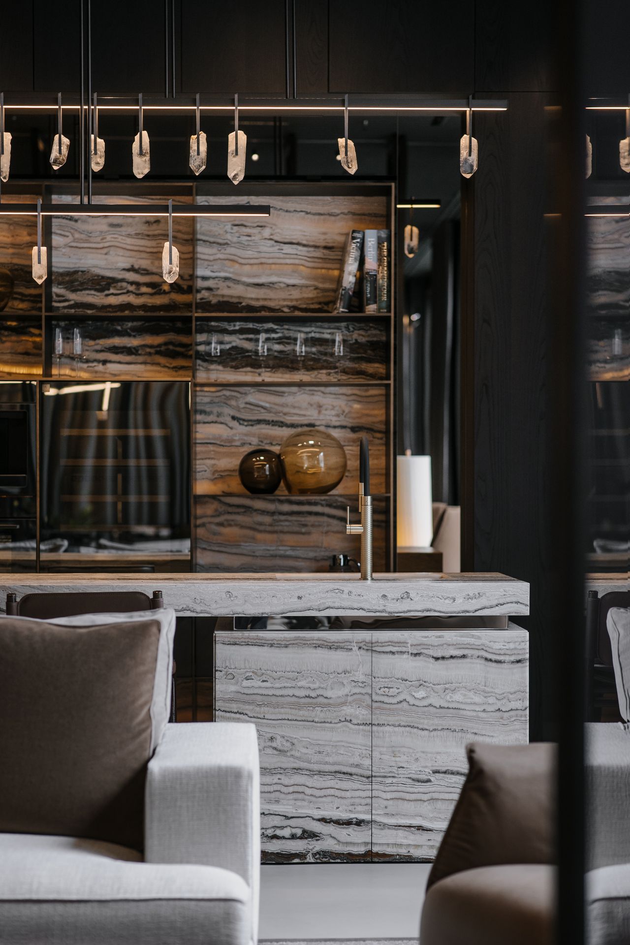 YDF Interiors' showroom.