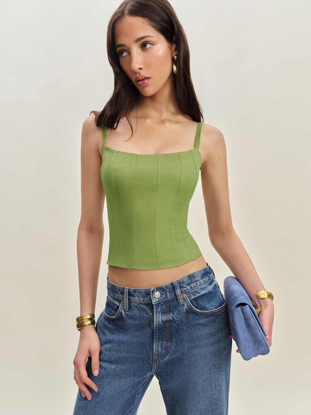 Hattie Linen Top