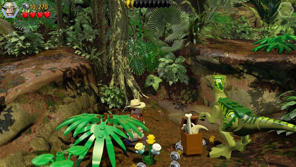 Lego Jurassic World Minikit and Amber Fossil Brick locations guide ...