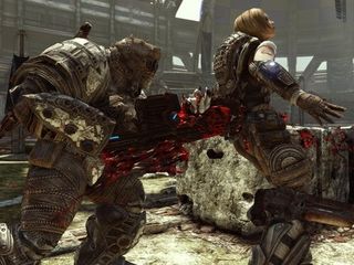 Gears of war 3: big men with big muscles and massive guns