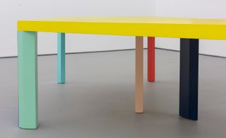 multicoloured table