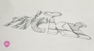 3D typography