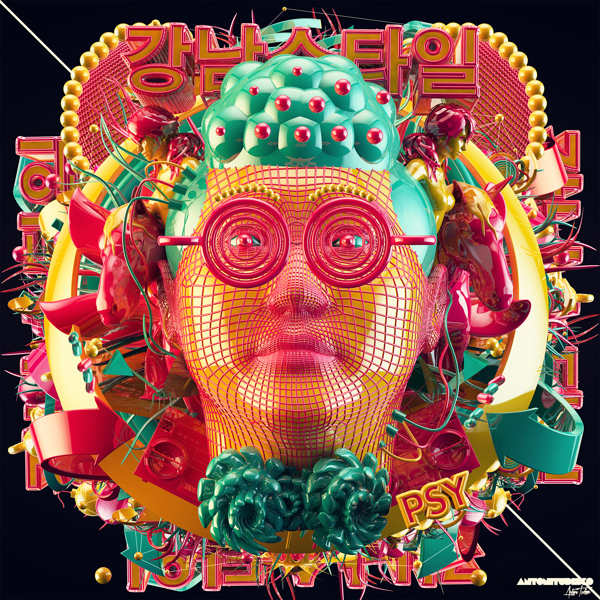 Global K-Pop phenomenon Psy is the focus of this stunning 3D sculpture