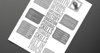 Best free resume templates: Monochrome template