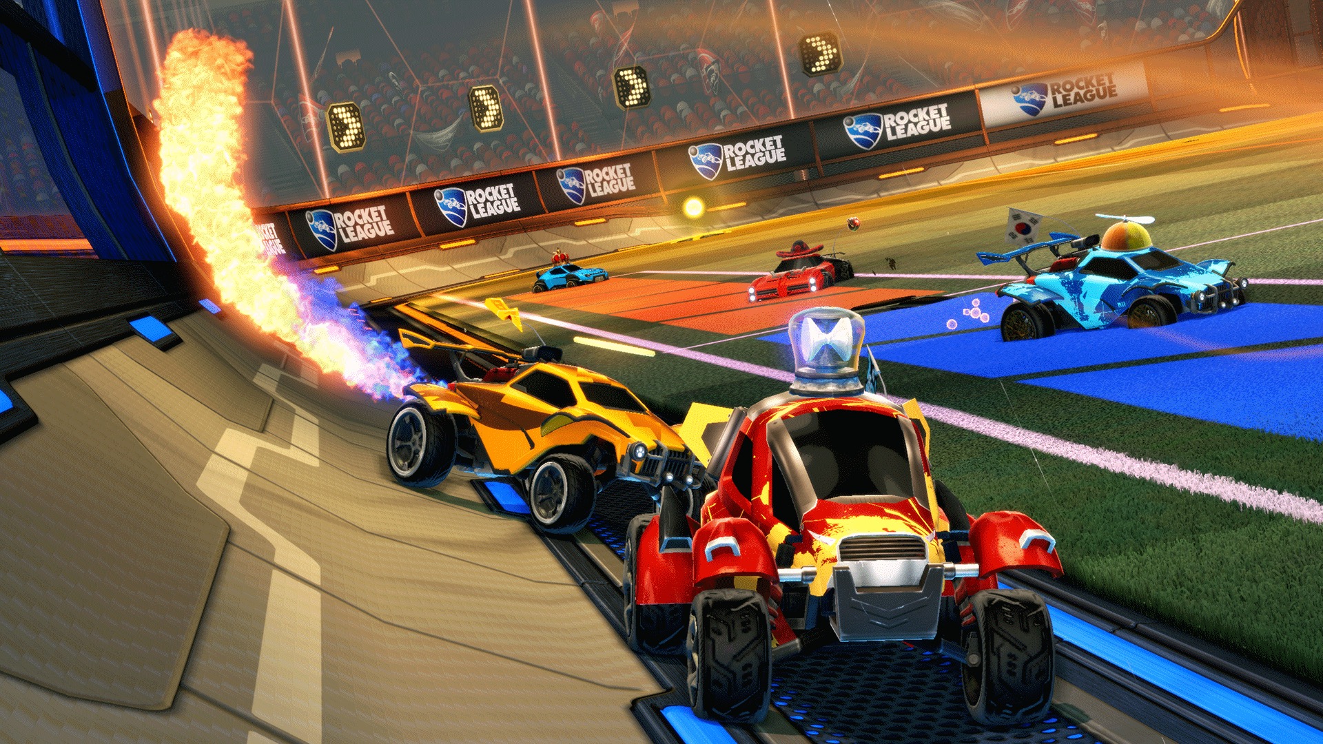 Rocket League: Online 3v3 Futebol de Carros Gameplay Ps4/Xbox  One/Pc/Nintendo Switch 