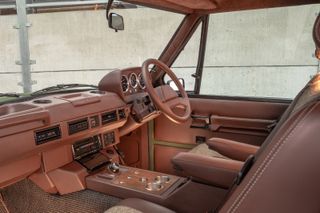 Range Rover Classic EV by Inverted interior