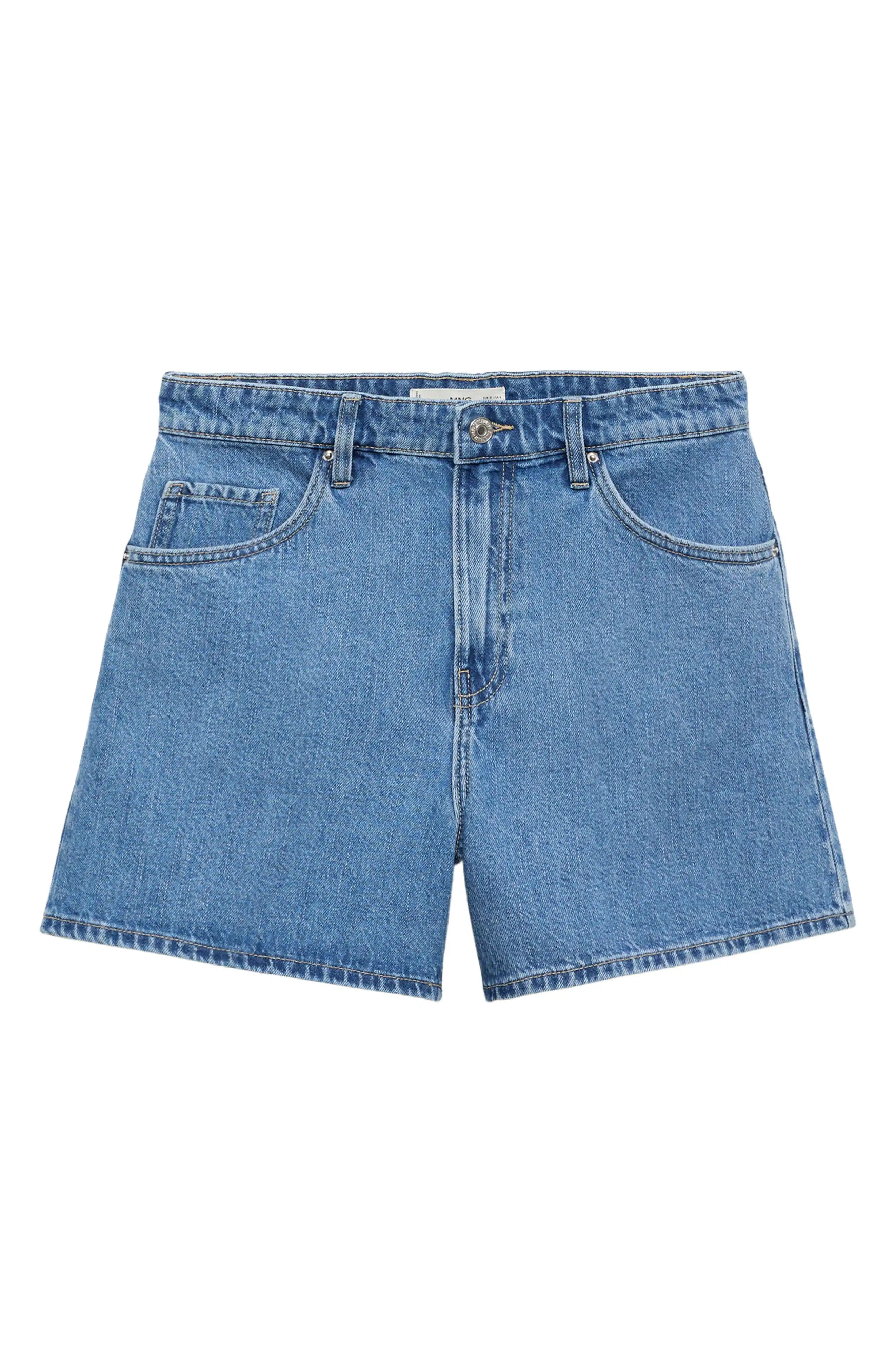 High Waist Denim Shorts