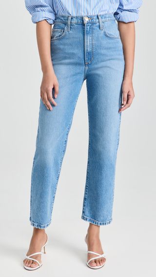 Valentina Super High Rise Straight Jeans