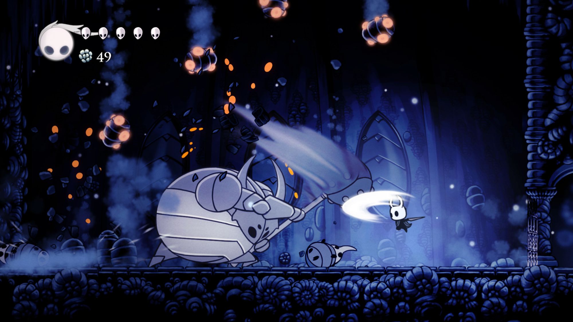 hollow knight gameplay