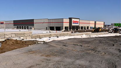 A Costco Wholesale store is being built. 